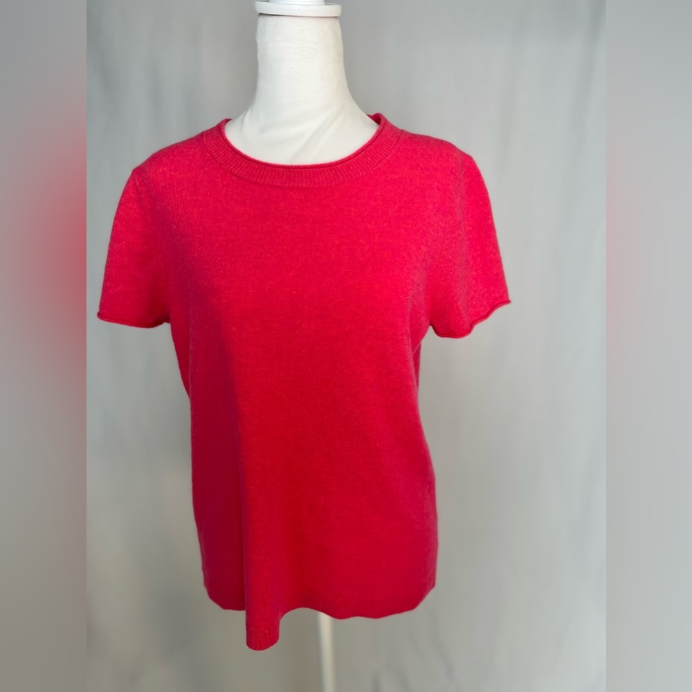 New / Relaxed cashmere T-shirt B001 - Picture 9 of 11